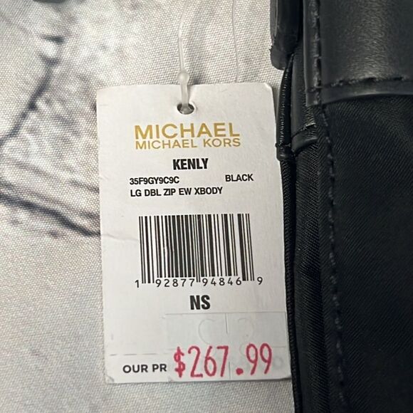 Michael Kors, black Crossbody with gold stud and chain detail - Picture 11 of 11